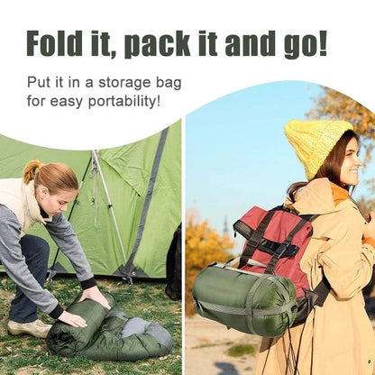 Outdoor Sleeping Bag 4-Season Waterproof Ultralight