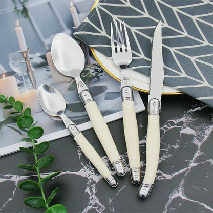 Luxury Stainless Steel Cutlery Set Elegant Dining
