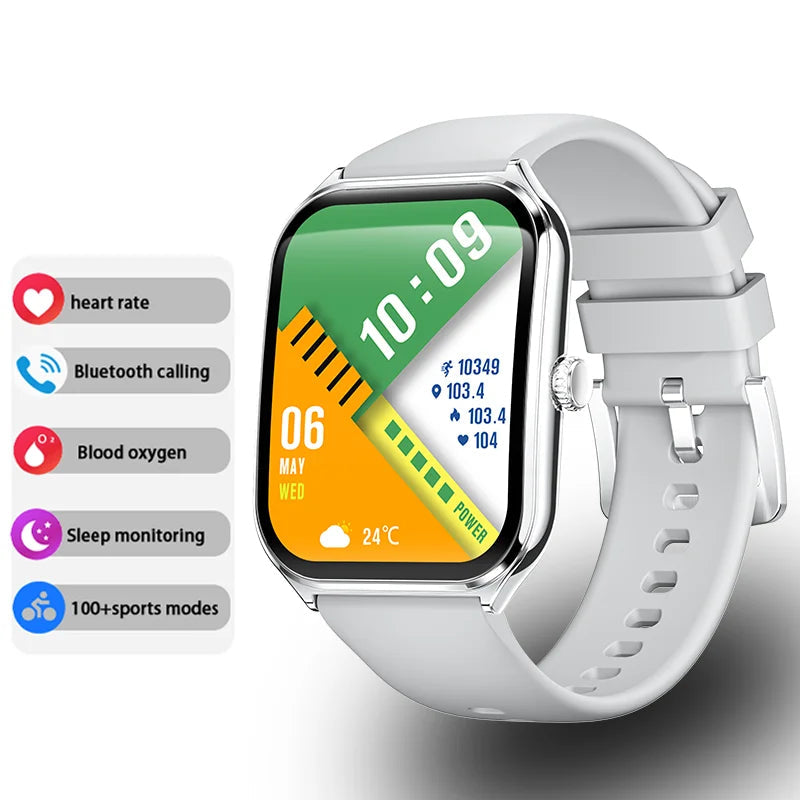 Smart Watch – Fitness Tracker, Calls & Sleep Monitor