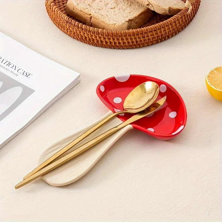 Mushroom Spoon Rest