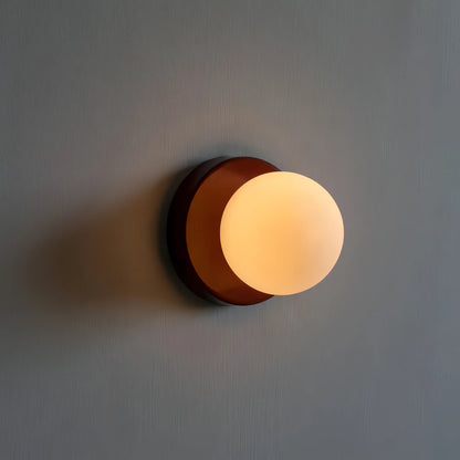 Mini Glass Wall Lamp Nordic Colorful LED Light