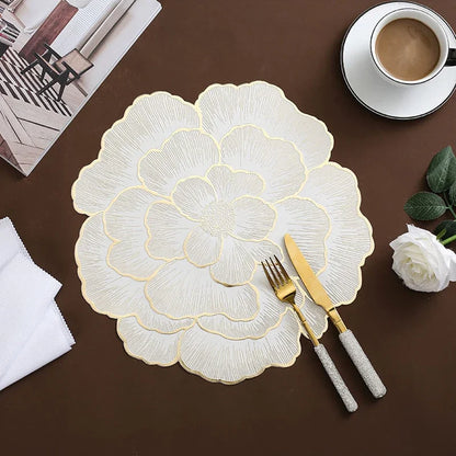 Peony Round Placemat