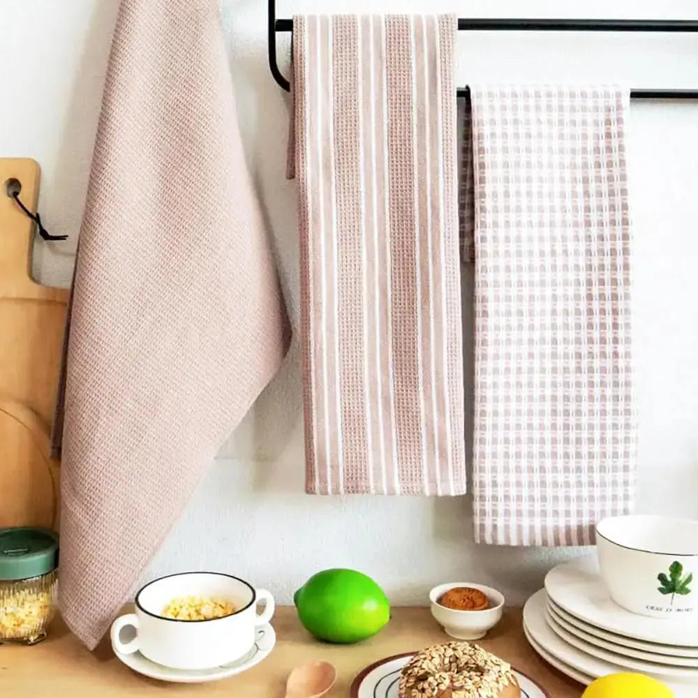 Cotton Kitchen Tea Towels – 3 Pack