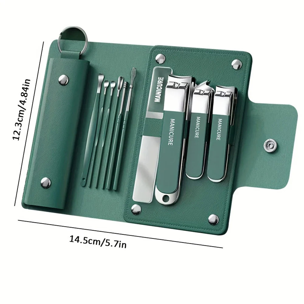 Portable Nail Clipper Set for Travel & Grooming