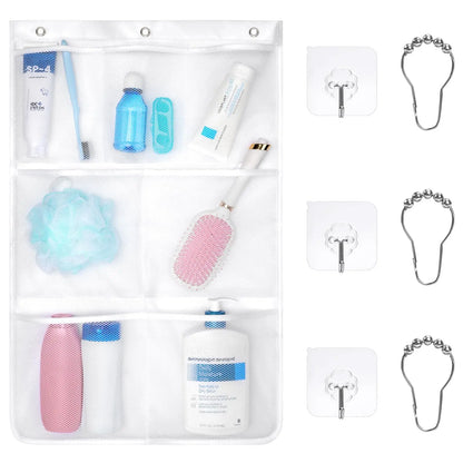 Mesh Shower Organiser (7 Pockets)