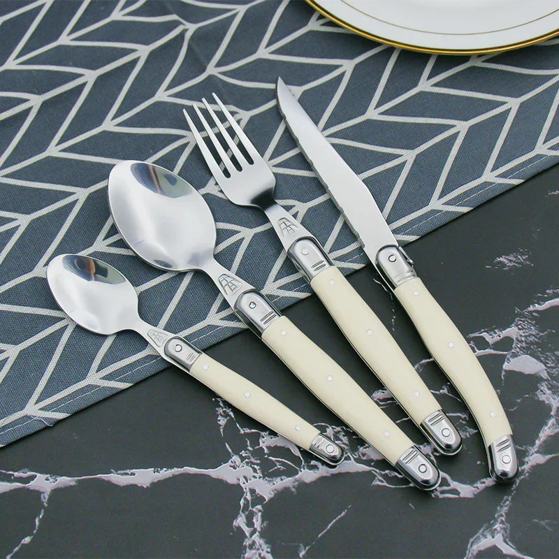 Luxury Stainless Steel Cutlery Set Elegant Dining