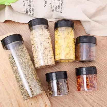 Plastic Spice Jar Set