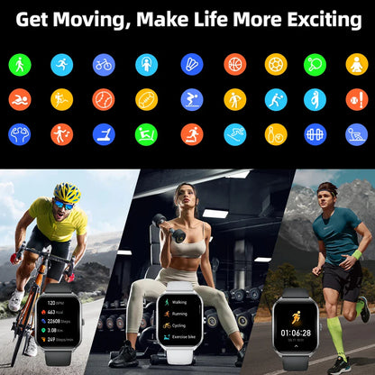 Smart Watch – Fitness Tracker, Calls & Sleep Monitor