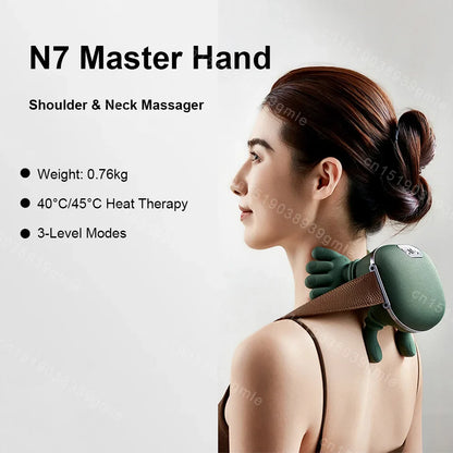 Hands Neck Shoulder Massager for Deep Tissue Pain Relief