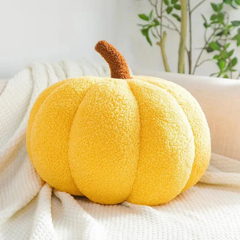 Nordic Plush Pumpkin Decorative Cushion