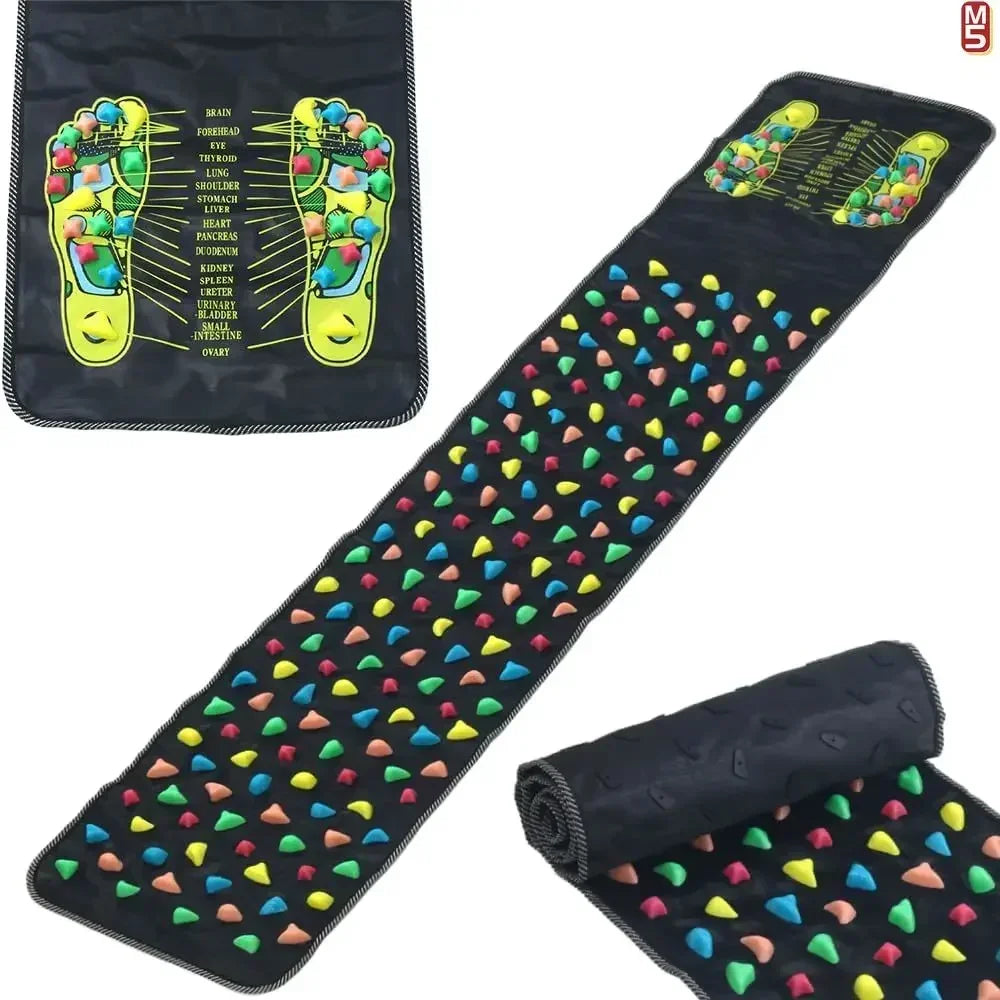 Acupressure Foot Massage Mat for Pain Relief & Relaxation