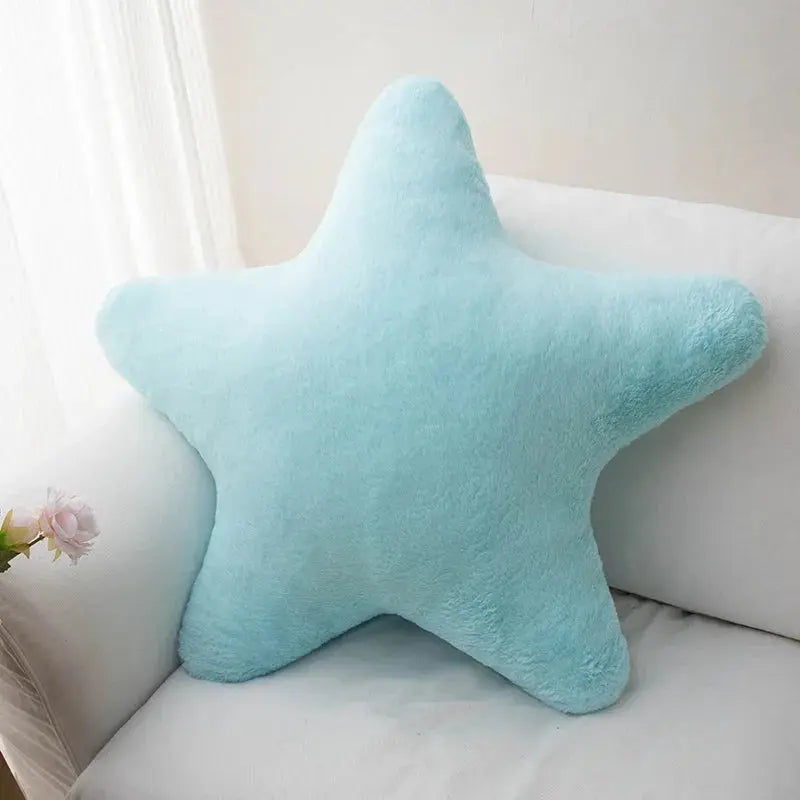Plush Star Soft Decorative Throw Pillow