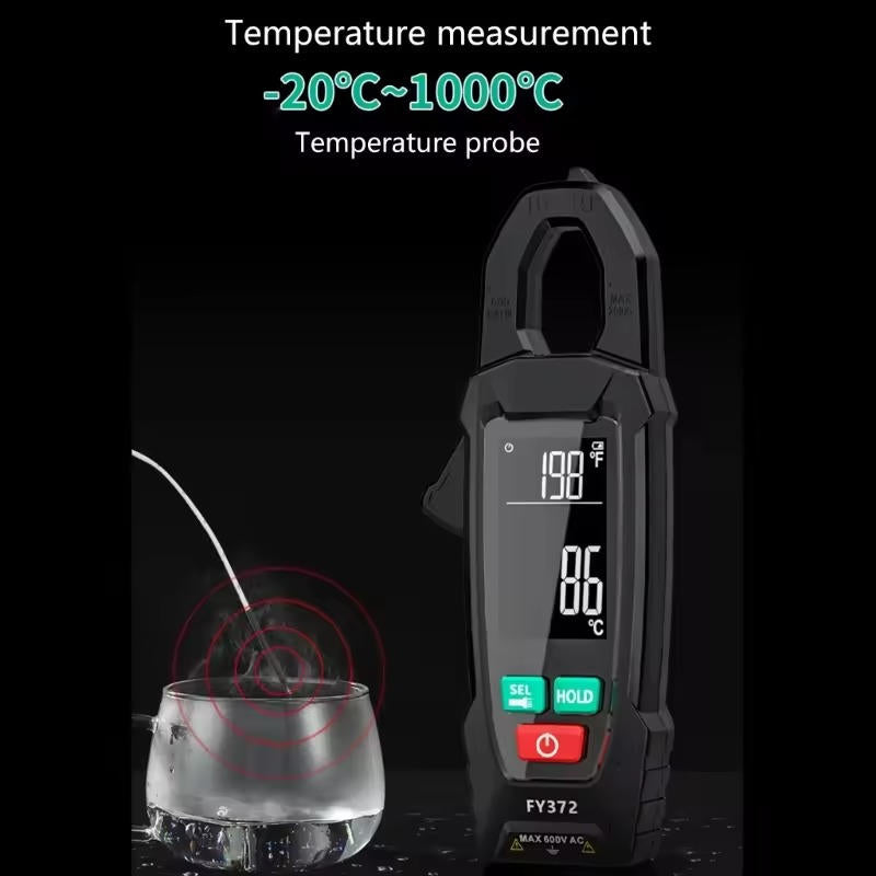 Digital AC/DC Clamp Meter Multimeter