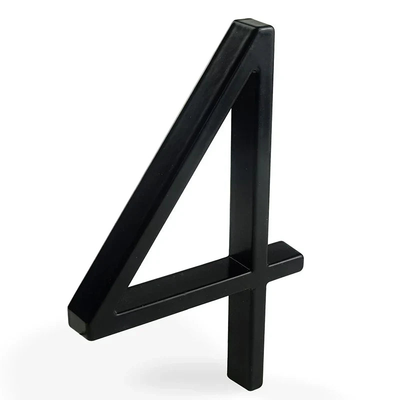 Stainless Steel Floating House Number