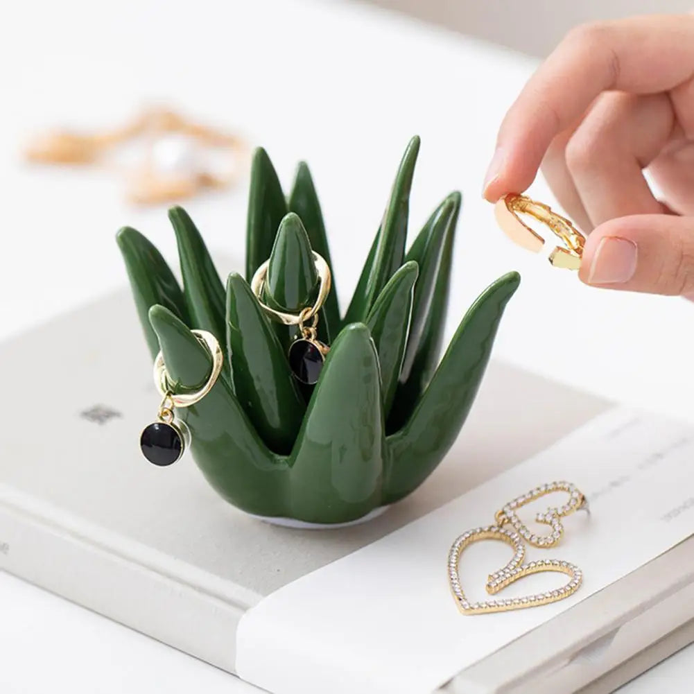 Minimalist Succulent Ring Holder Dish
