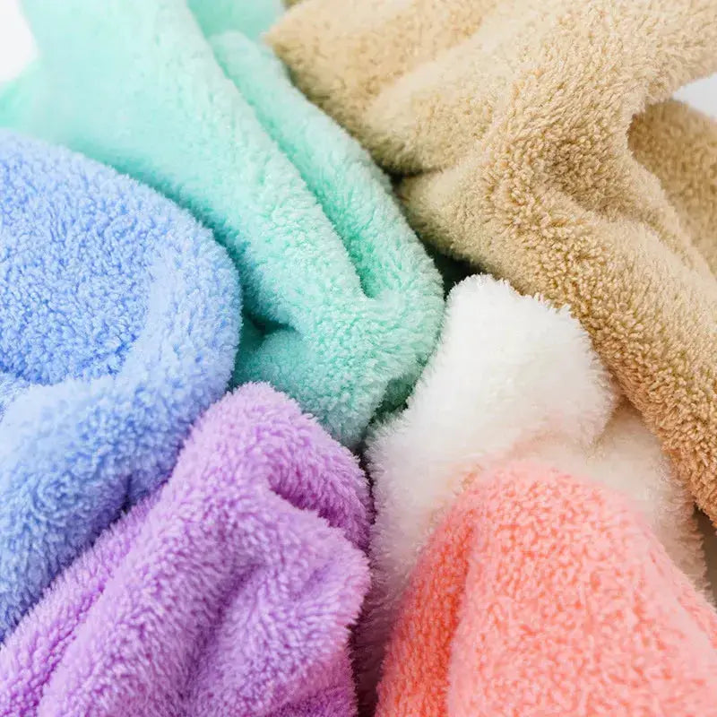 Microfibre Coral Fleece Towel Set – 10 Pieces