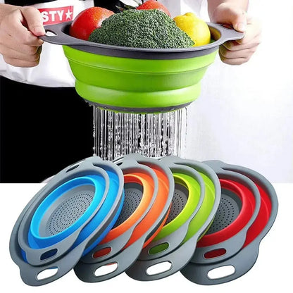 Silicone Collapsible Colander