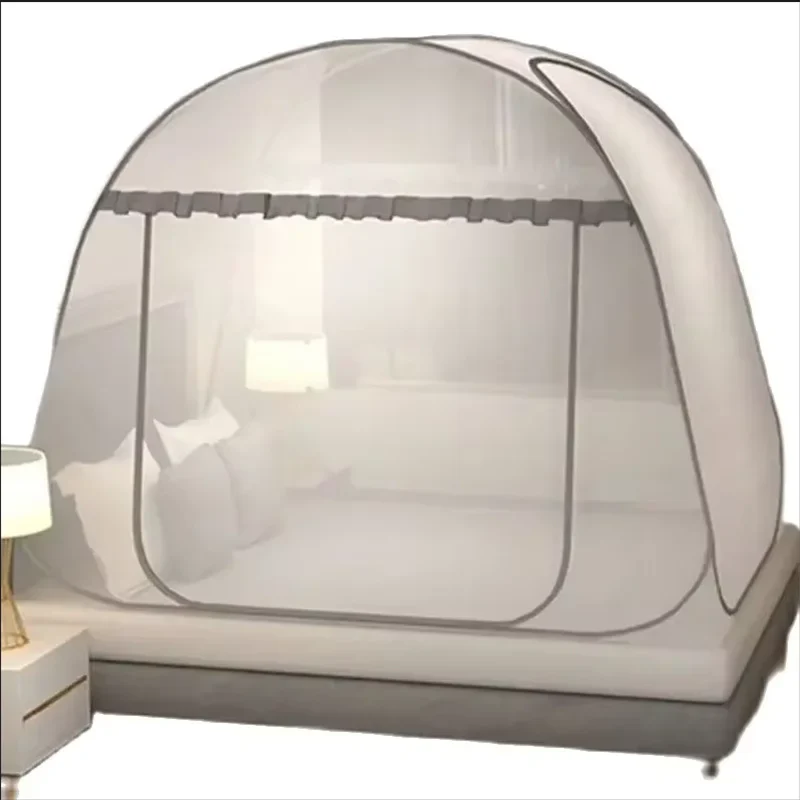 Pop-Up Mosquito Net for Double Bed – Foldable