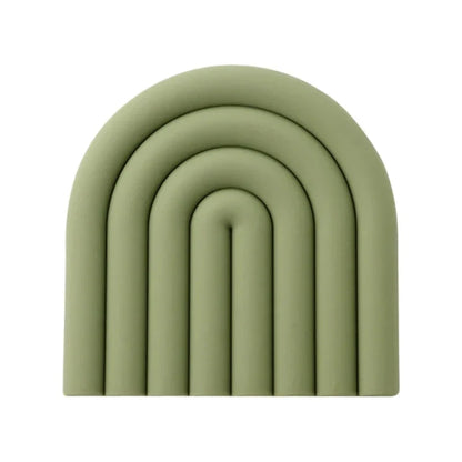Rainbow Silicone Trivets – 2 Pieces