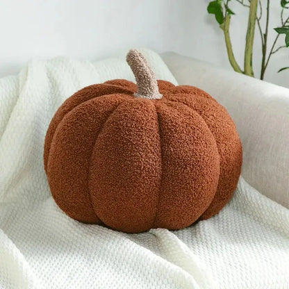 Nordic Plush Pumpkin Decorative Cushion