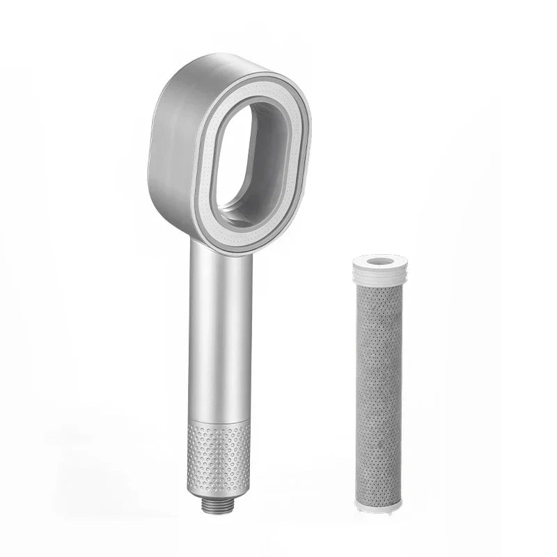 Handheld Filtered Shower Head with Rainfall Spray