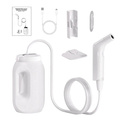 Rechargeable Portable Travel Bidet – 2.5L Reservoir