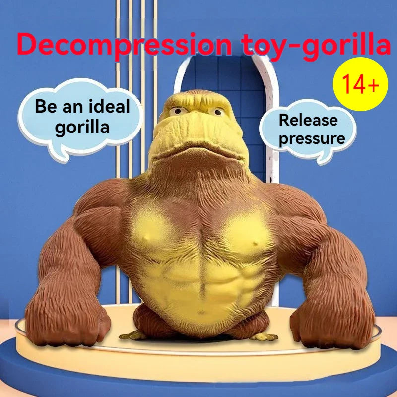 Funny Gorilla Stress Relief Toy for Anxiety & Fidgeting