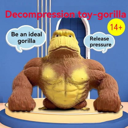 Funny Gorilla Stress Relief Toy for Anxiety & Fidgeting