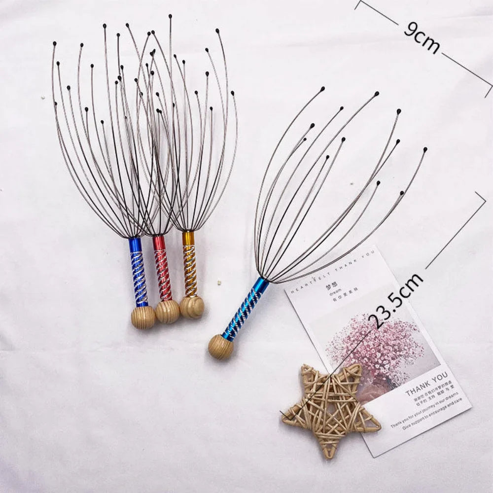 Head Scratcher Massager for Stress Relief & Relaxation