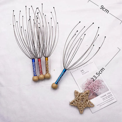 Head Scratcher Massager for Stress Relief & Relaxation