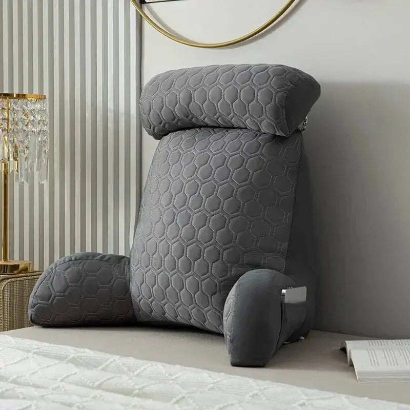 Reading Lounge Cushion with Side Pockets