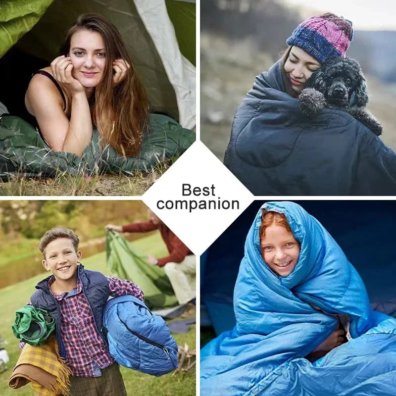 Outdoor Sleeping Bag 4-Season Waterproof Ultralight