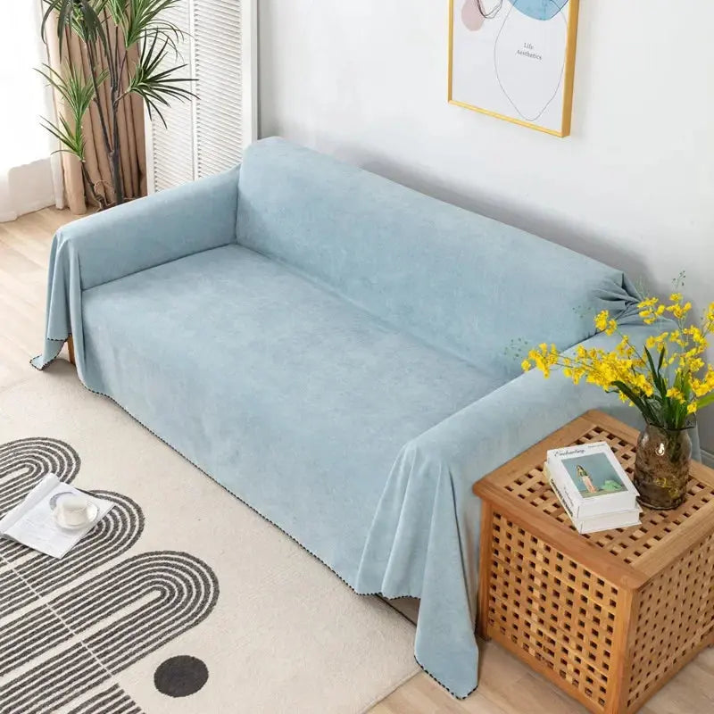 Solid Colour Waterproof Sofa Cover