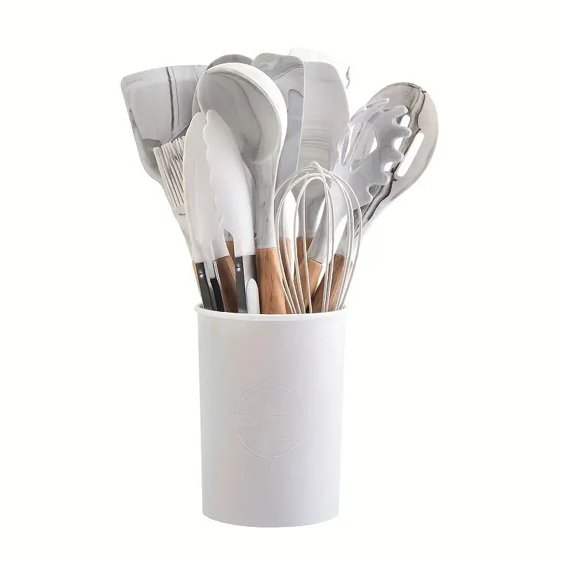 Silicone Kitchen Utensils Set – 12 Pieces