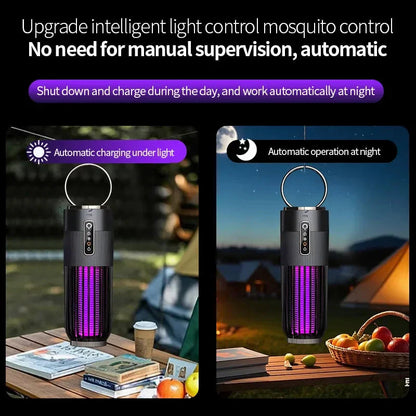 Electric Mosquito Trap with UV Light – Rechargeable and Portable
