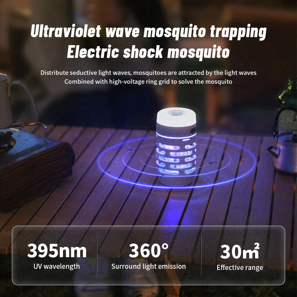 UV Electric Mosquito Trap – Ultraviolet Insect Catcher for Camping