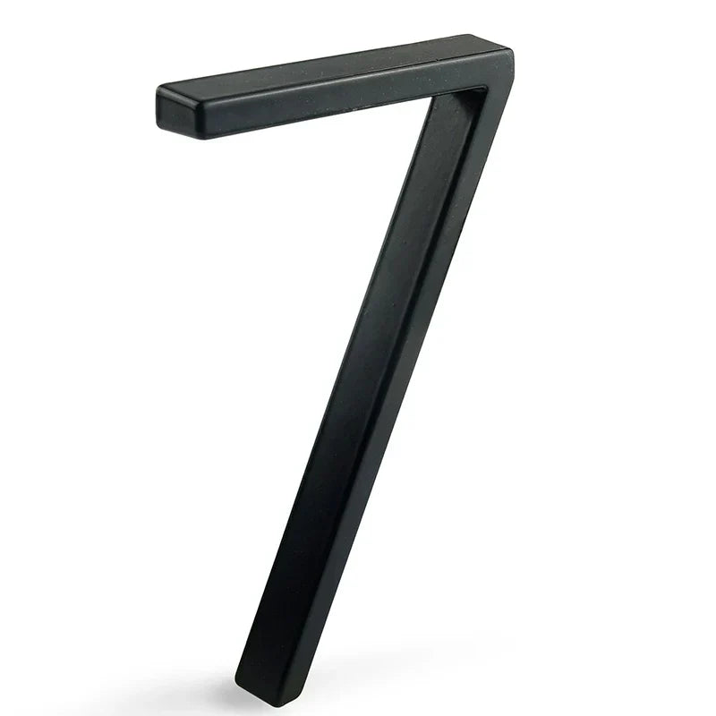 Stainless Steel Floating House Number
