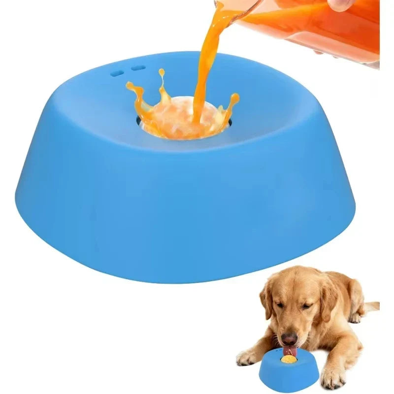 Textured Slow Feeder Lick Bowl for Dogs