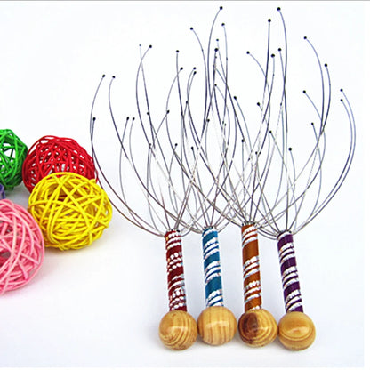 Head Scratcher Massager for Stress Relief & Relaxation