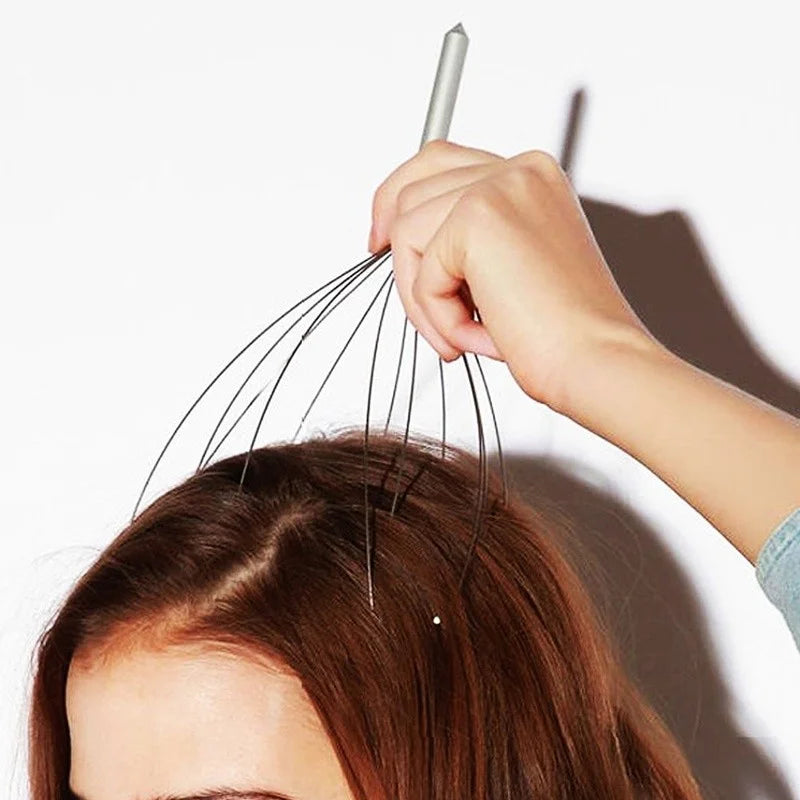 Head Scratcher Massager for Stress Relief & Relaxation