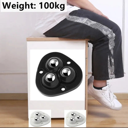 Self Adhesive Furniture Mover Wheels – Rotating Rollers