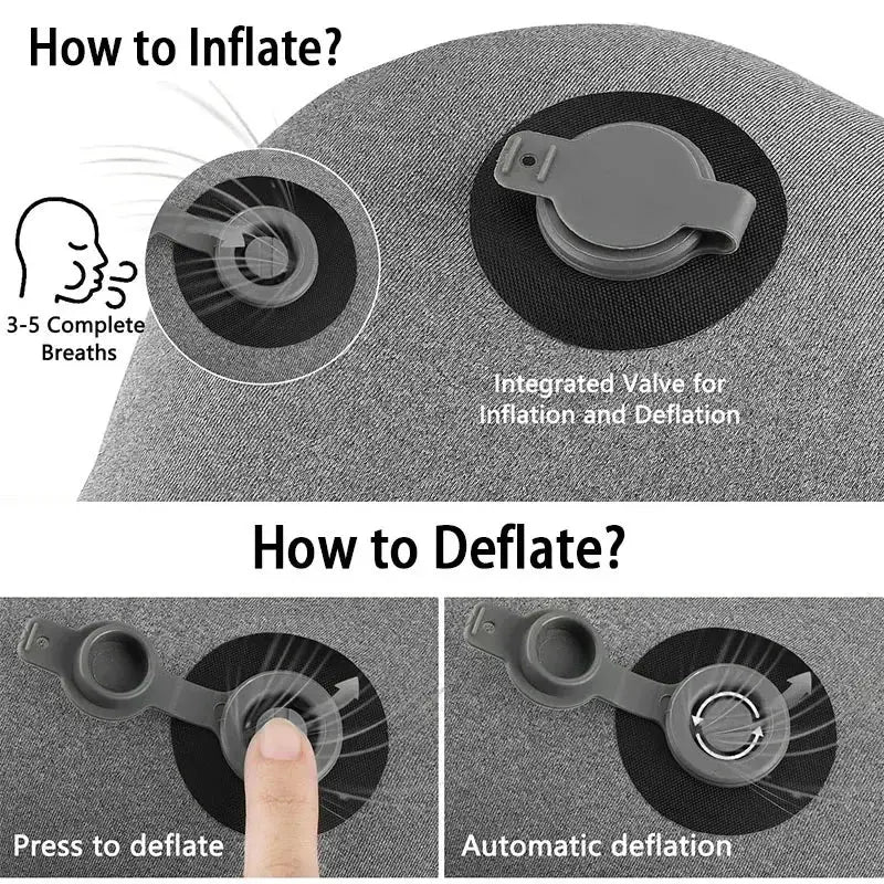 Ultralight Inflatable Camping Pillow