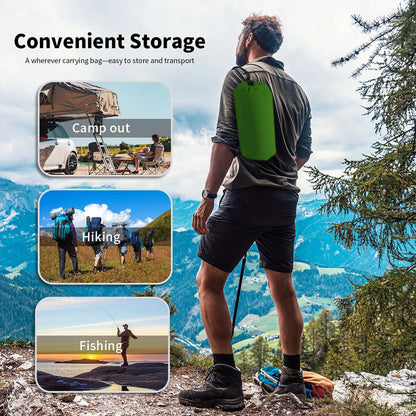 Ultralight Air Mattress with Honeycomb Pattern for Camping