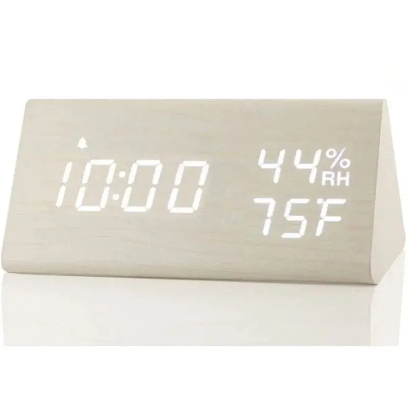 Wooden LED Clock