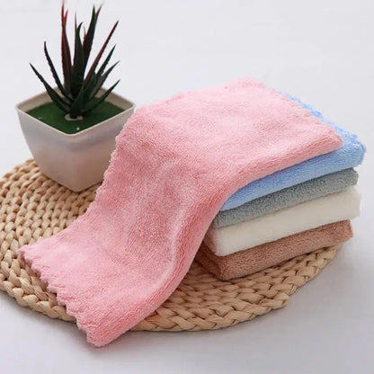 Microfibre Coral Fleece Towel Set – 10 Pieces