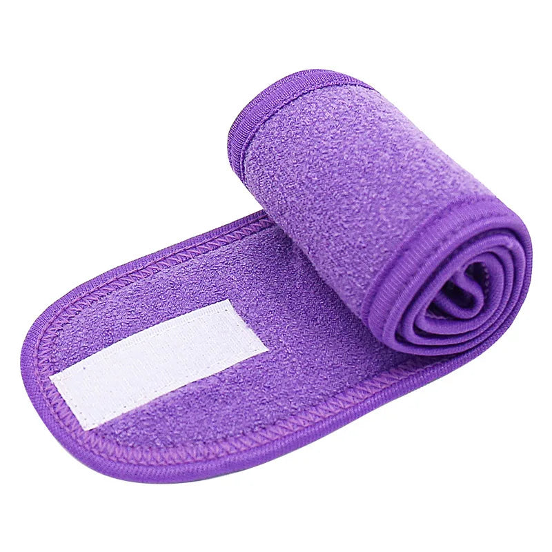 Microfibre Adjustable Spa Headband Hair Wrap