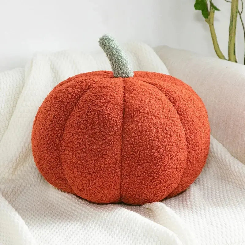Nordic Plush Pumpkin Decorative Cushion