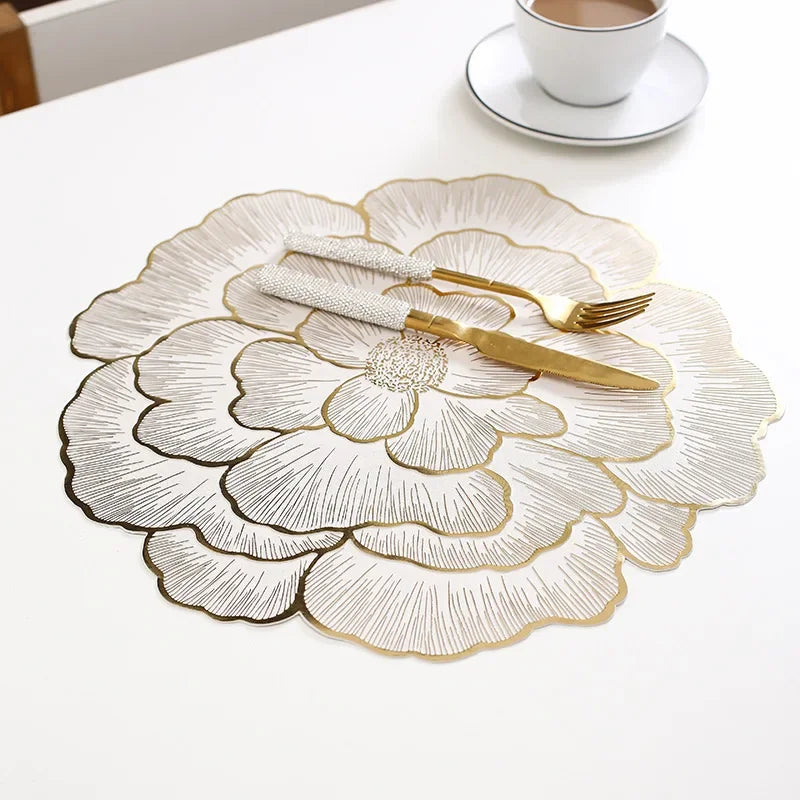 Peony Round Placemat