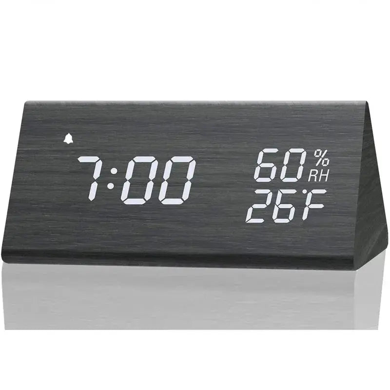 Wooden LED Clock