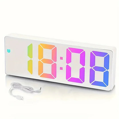 Minimalist Mirror Alarm Clock